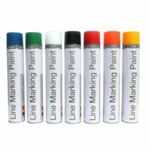 Range of Temporary spray paints